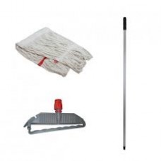 Islak mop aliminyum saplı set