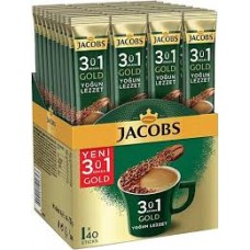 Jacobs Gold 3'ü 1 Arada Yumuşak Lezzet 40 lı