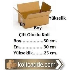 KOLİ 50X30X25 CM