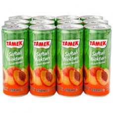 Tamek şeftali nektar meyve suyu 250 ml