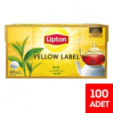 ÇAY LİPTON YELLOW LABEL 100 LÜ DEMLİK POŞET ÇAY